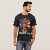 タイノ・プエルトリコの戦士 Tシャツ (正面フル)