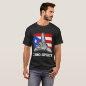 タイノ・ボリクア・セミのシンボル Tシャツ (正面フル)