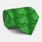 タイハリケーン – 緑 ネクタイ (ロール)