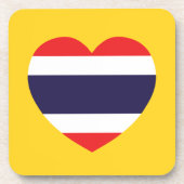 タイハート国旗 コースター (正面)