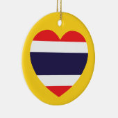 タイハート国旗 セラミックオーナメント (右)
