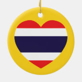 タイハート国旗 セラミックオーナメント (裏面)