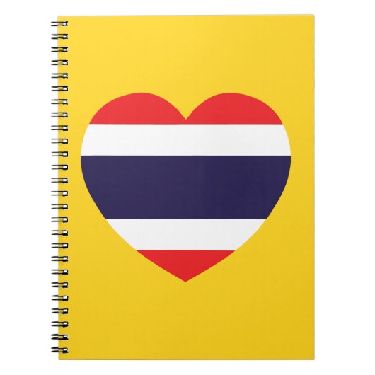 タイハート国旗 ノートブック (正面)