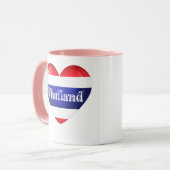 タイハート国旗 マグカップ (正面左)