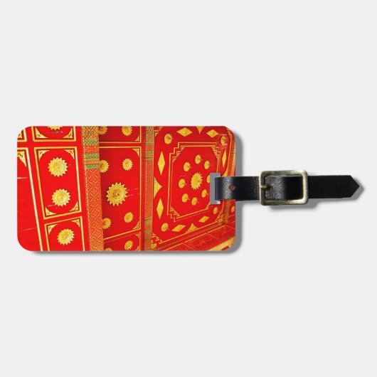 タイパビリオンシーリング ラゲッジタグ (正面横)