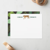 タイパーソナライズされたガーノート ノートカード (正面/裏面インサイチュ)