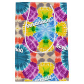 タイパーソナライズされた染料 ミディアムペーパーバッグ (正面)