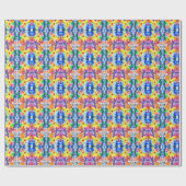 タイパーソナライズされた染料 ラッピングペーパー (フラット)