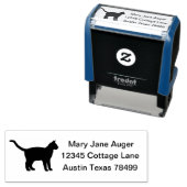 タイパーソナライズされた猫 セルフインキングスタンプ (インサイチュ)