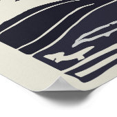 タイビーアイランドジョージアライトハウスムーン ポスター (角)