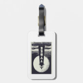 タイビーアイランドジョージアライトハウスムーン ラゲッジタグ (裏面縦)