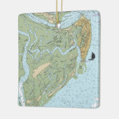 タイビーアイランドジョージア セラミックオーナメント (左)