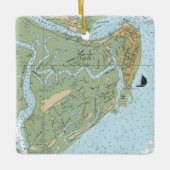 タイビーアイランドジョージア セラミックオーナメント (正面)