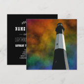 タイビー島灯台 招待状 (正面/裏面)