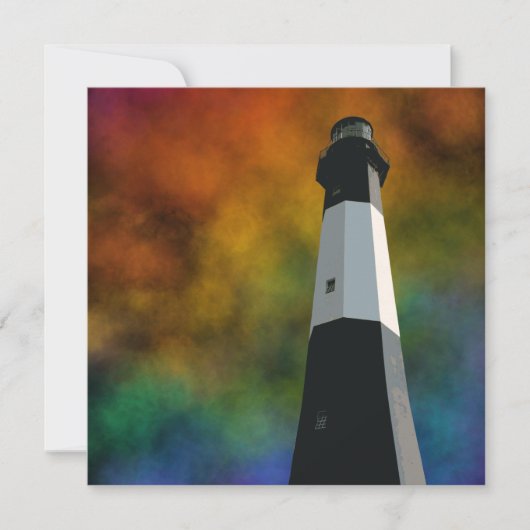 タイビー島灯台 招待状 (正面)