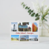 タイビー島，ジョージアはがき ポストカード (スタンド正面)