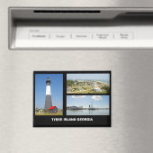 タイビー島，ジョージアはがき マグネット (インサイチュ (食洗機))