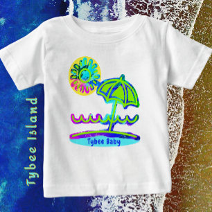 タイビー島、ジョージアTシャツ ベビーTシャツ