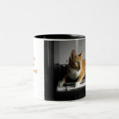 タイピスト ツートーンマグカップ (中央)