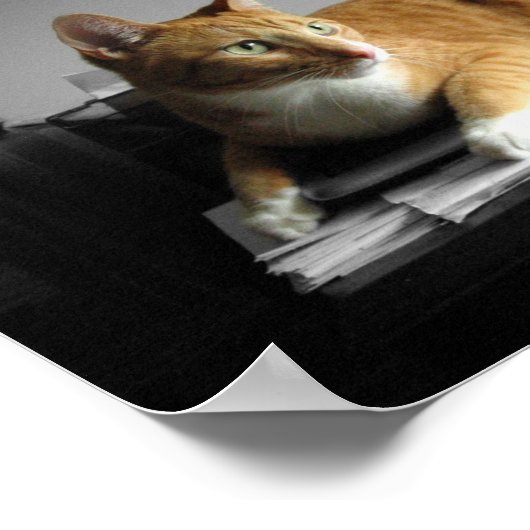 タイピスト ポスター (角)