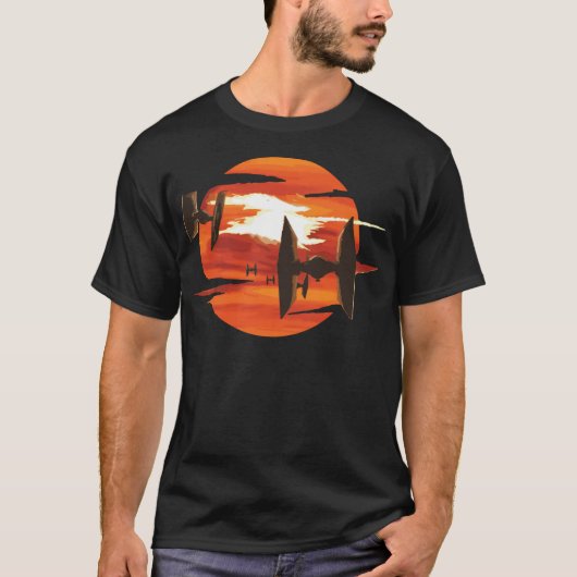 タイファイターの乗り物 Tシャツ (正面)