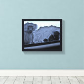 タイフヒヒ キャンバスプリント (インサイチュ (ウッドフロア))