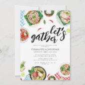 タイフードディナーパーティーリハーサルディナー 招待状 (正面)