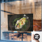 タイフードバラムンディフィッシュトムヤムライムスパイシー ウィンドウサイン (カフェ窓)