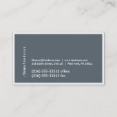 タイプとグレー 名刺 (裏面)