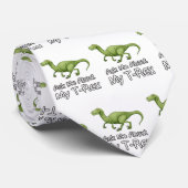 タイプの恐竜-恐竜の男の子の女の子 ネクタイ (ロール)