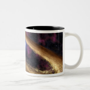 タイプの死んだ星はパルサーを呼びました ツートーンマグカップ