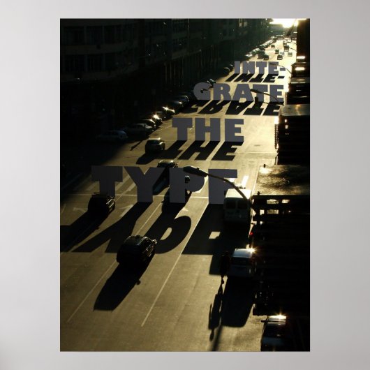 タイプの統合 ポスター (正面)