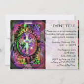 [タイプの色とハートセンター] 招待状 (正面)