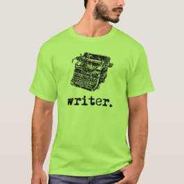 (タイプの)作家 Tシャツ