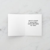 タイプもしできない*ハッピーバースデー* カード (内部)