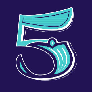 タイプアート：第5番 スクエアシール