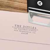 タイプエレガント差出人住所自己インクスタンプ セルフインキングスタンプ