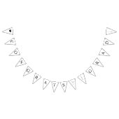 タイプモダン卒業パーティーのバンティングバナー バンティングフラッグ (全)