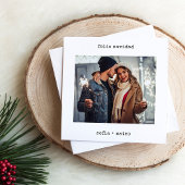 タイプライタスペインのー | Feliz Navidadクリスマスフォト シーズンカード