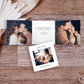 タイプライタミニマルー |とメリー明るい写数々の真 三つ折りクリスマスカード