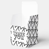 タイプライターありがとうハートパタ結婚ーン フェイバーボックス (オープン)