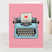 タイプライターが大好き