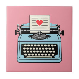 タイプライターが大好き タイル