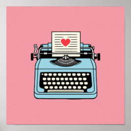 タイプライターが大好き ポスター
