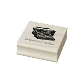 タイプライターのゴム印パーソナライズされた、 ラバースタンプ (スタンプ)