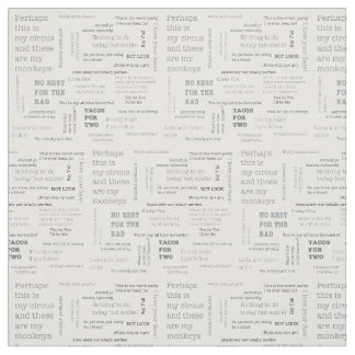 タイプライターのメールや文字を打つ ファブリック