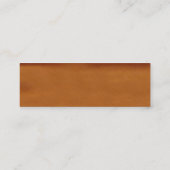 タイプライターの名刺 スキニー名刺 (裏面)