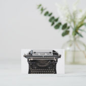 タイプライターの名刺 名刺 (スタンド正面)