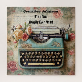 タイプライターやる気を起こさせるパズル ジグソーパズル