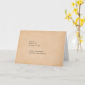 タイプライターウィリアムシェイクスピアラブオール引用文 カード (黄色い花)